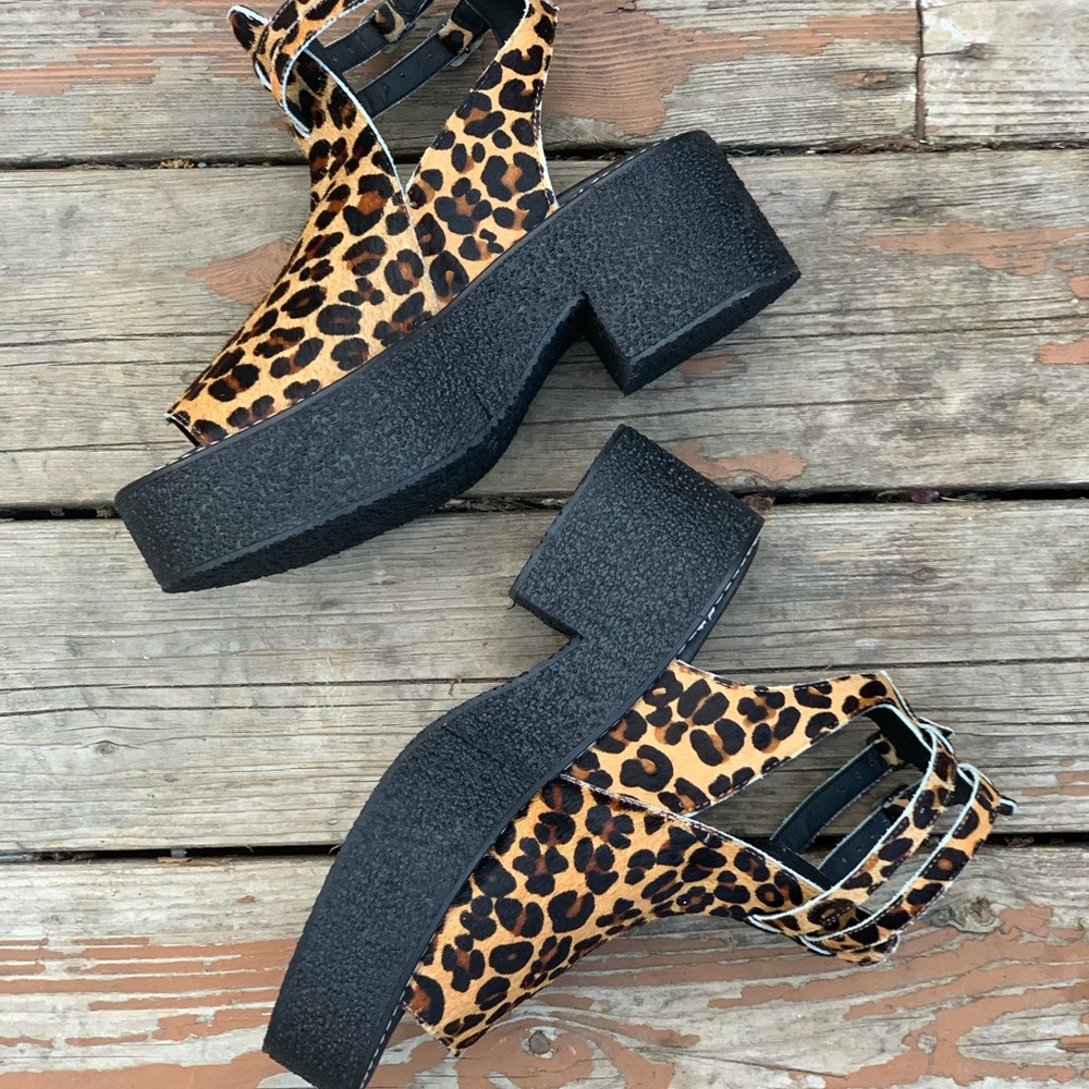 Free People HTF Dollskill Chunky Print Platform - Picture 3 of 14